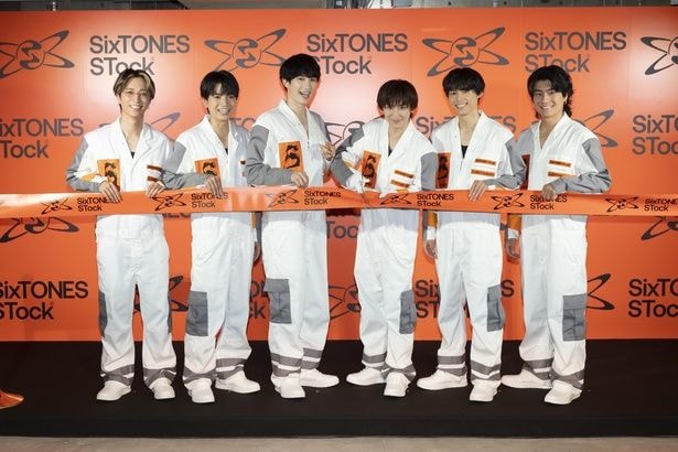  「SixTONES STock」開幕