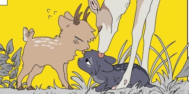肉食獣のような歯を持って生まれた牡鹿…“普通”に囚われ病んでいく様子が「美しく悲しい…」【漫画】