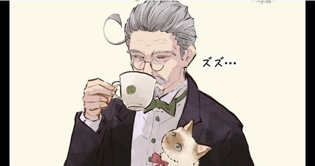 オシャレな喫茶店にたくさんの可愛い猫…ダンディなマスターと愛猫の様子に「癒された」【漫画】