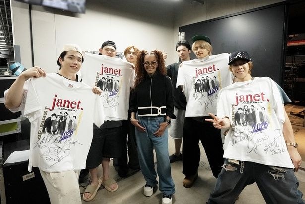 BE:FIRST、ジャネット・ジャクソンの来日公演にスペシャルゲスト出演　全7曲を披露しアンコールでジャネットとコラボも