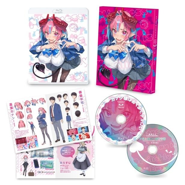 TVアニメ「カナン様はあくまでチョロい」Blu-ray Vol.1 展開図