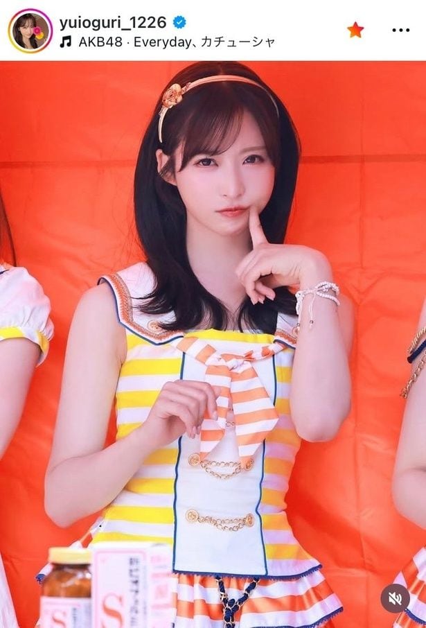 【写真】AKB48小栗有以、「平成の夏って感じ」な一枚