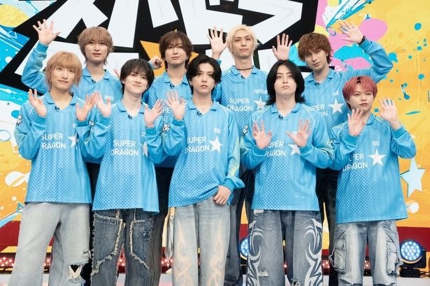(前列左より)柴崎楽、伊藤壮吾、田中洸希、松村和哉、志村玲於　(後列左より)飯島颯、池田彪馬、古川毅、ジャン海渡