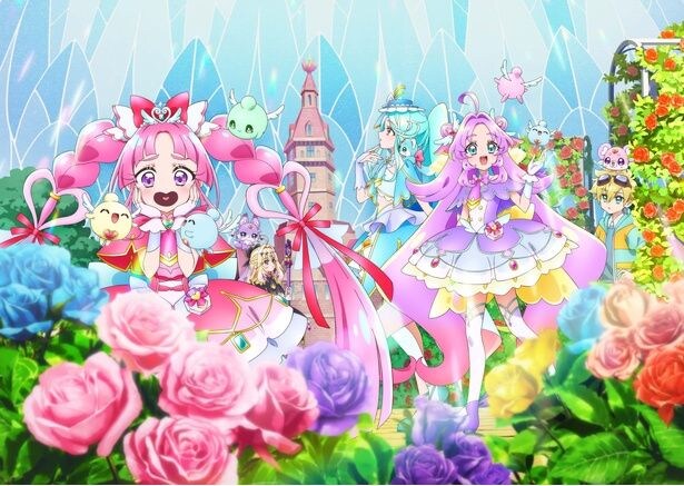 「映画名探偵プリキュア！不思議な庭と2人の秘密」よりメインビジュアル＆場面写真が公開