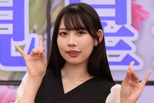 篠見星奈、初のラウンドガールでまさかのハプニング「選手より先に救護室に…(笑)」