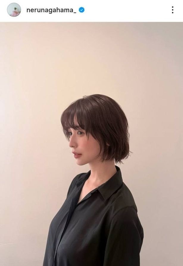 【写真】長濱ねる、スッキリしたナチュラルボブ披露