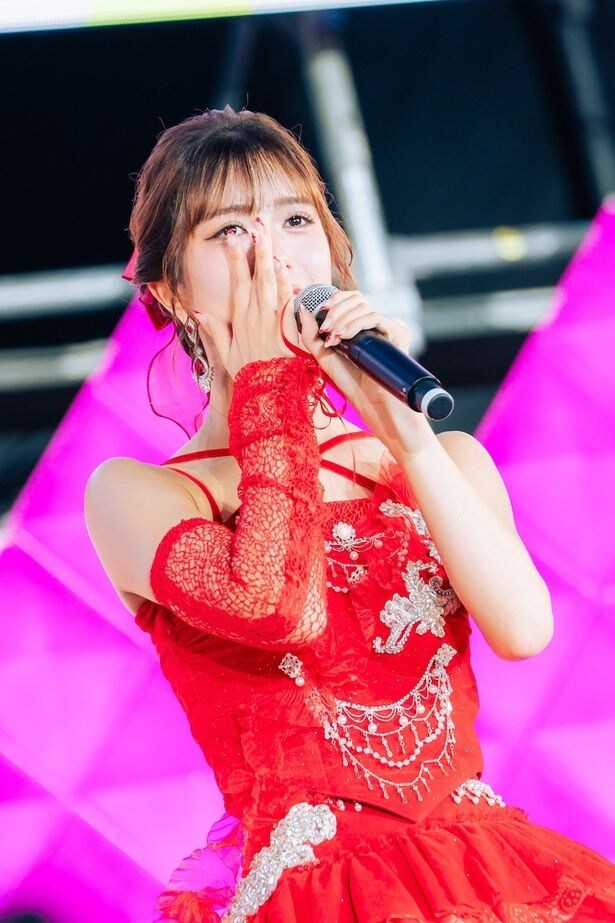 Juice=Juice・井上玲音／MBSテレビ「ライバルたちがめっちゃ褒めてくる」公開収録×ミニライブより