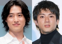 山崎賢人＆山田裕貴、グッドサインで寄り添う2ショットに「キングダムコンビ」「映画も楽しみ」の声＜キングダム 魂の決戦＞