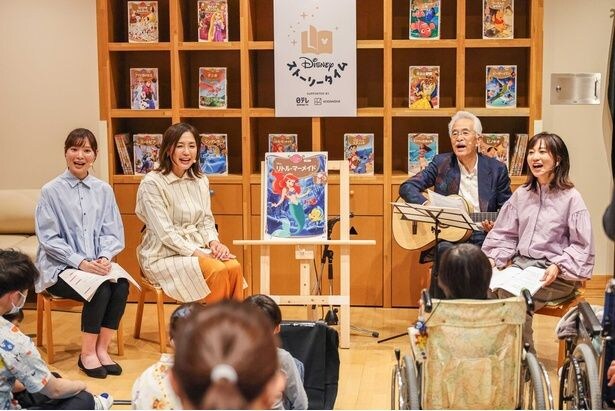絵本の読み聞かせイベント「Disneyストーリータイム」が宮城県立こども病院で開催　“宗さん”もギターを持って登場