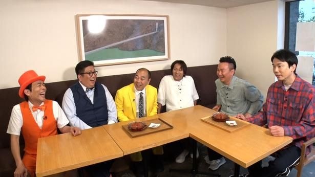 狩野英孝ときしたかのらが野菜スイーツ店で盛り上がる