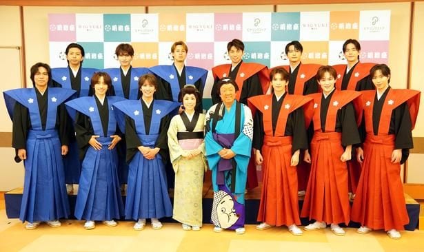 合同取材会に登壇した面々