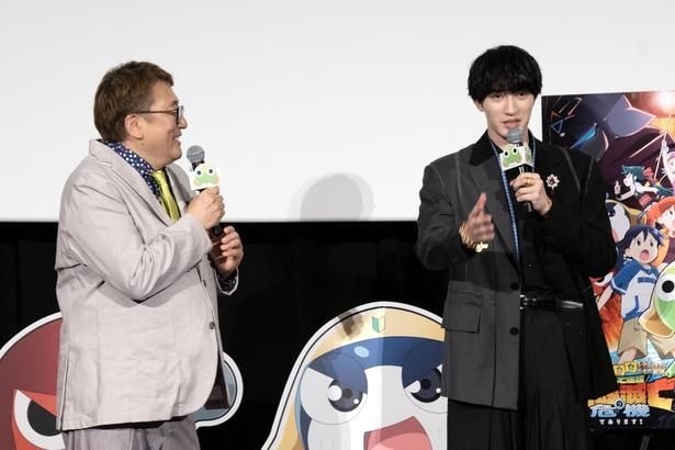 「新劇場版☆ケロロ軍曹 復活して速攻地球滅亡の危機であります!」初日舞台あいさつより