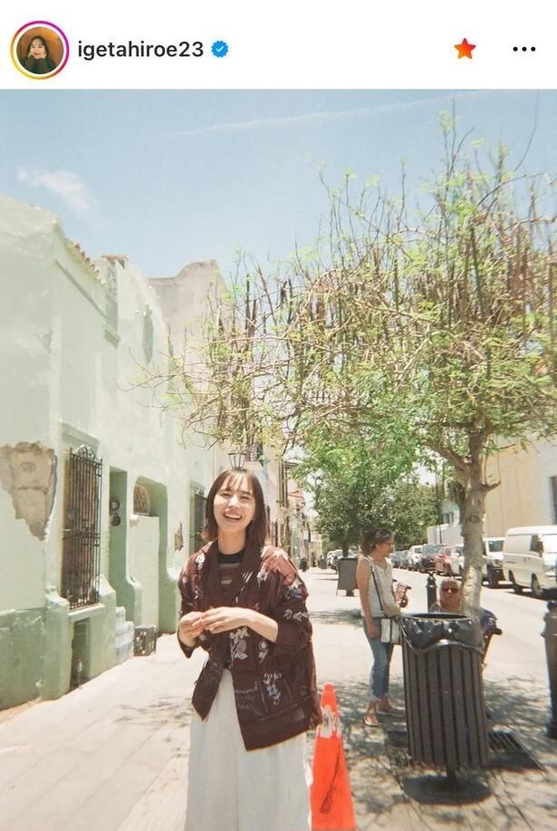 【写真】街角で“現地っ子”みたい…井桁弘恵、メキシコ旅姿