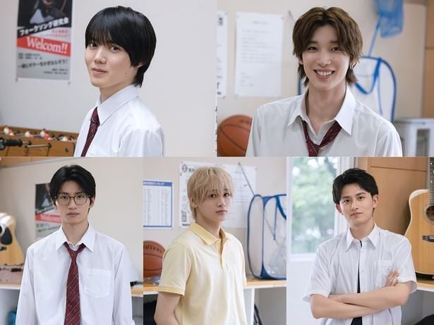「陽キャ集団にいる芹沢は、俺の前だと様子がおかしい」キャスト