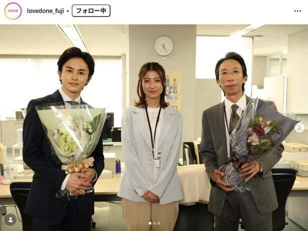 【写真】草川拓弥&小松和重&瀧内公美、“厚労省”メンバーのオフショットを公開