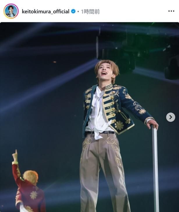 【写真】FANTASTICS・木村慧人、華やかな雰囲気のライブショット