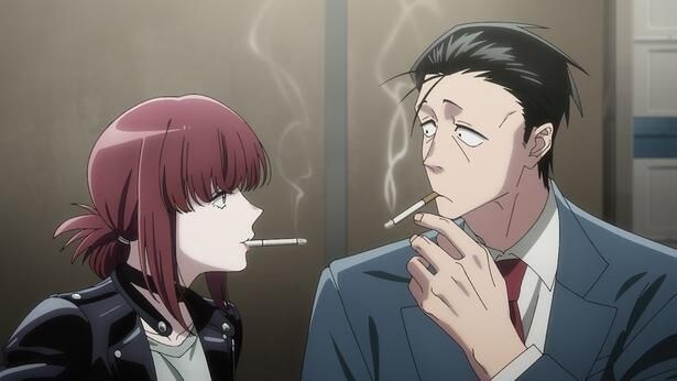 <スーパーの裏でヤニ吸うふたり>くたびれサラリーマンと奇抜な服の女性が喫煙所で出会う 第1話あらすじ&先行カット公開