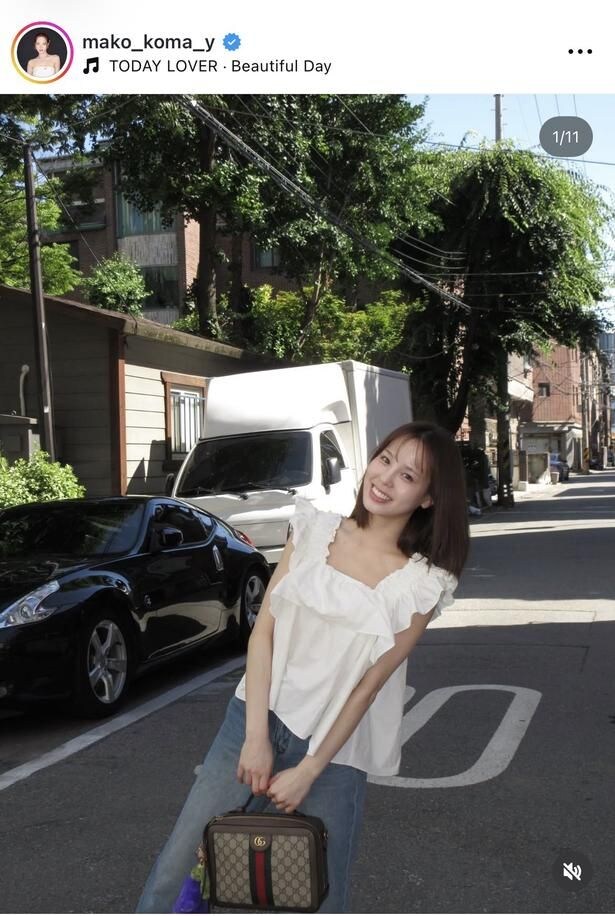 【写真】NiziU・MAKO、“9年ぶり”の前髪ありスタイルがかわいすぎる…