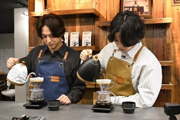 寺西拓人＆菊池風磨、世界一のバリスタの人生を深掘り　渋谷のカルチャーを徹底取材も＜timeleszファミリア＞