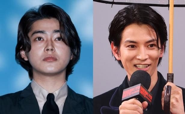 渡邊圭祐＆倉悠貴がガッツポーズ…“ものすごく珍しい”ツーショットに「すでに恋しいです」の声＜銀河の一票＞