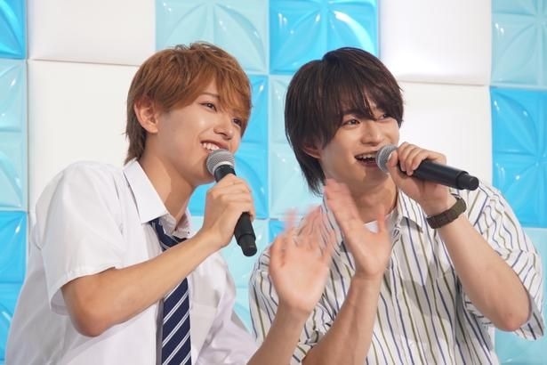 「夏色の雲が恋と嵐をまきおこす」制作発表記者会見より