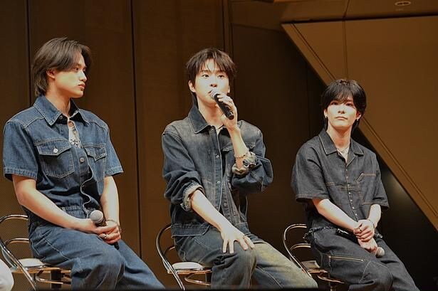 写真左から中山敬悟、パク・ミンソク、谷口太一
