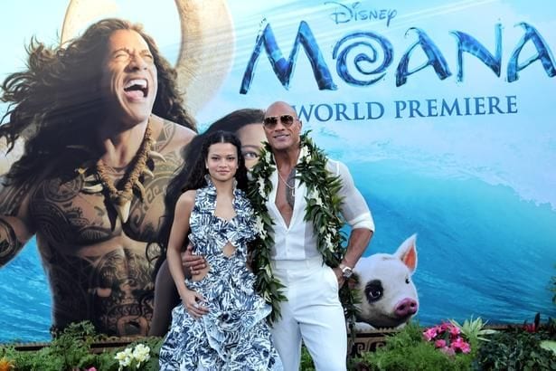 「モアナと伝説の海」ワールドプレミアより