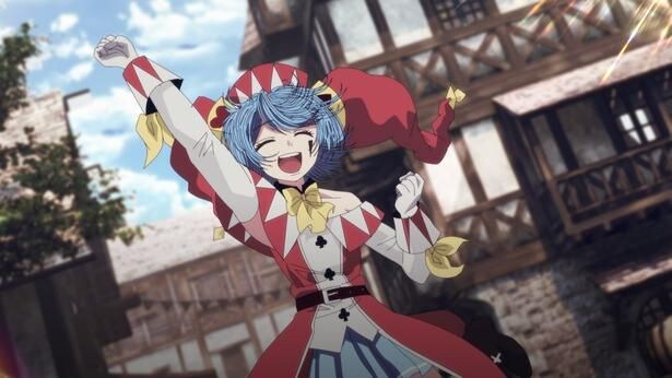 アニメ「追放された転生重騎士はゲーム知識で無双する」より
