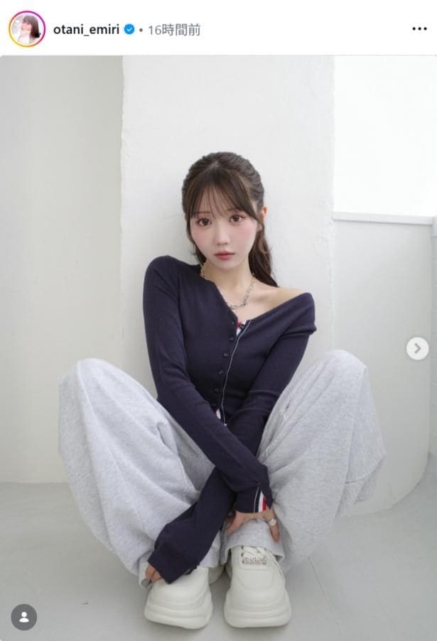 【写真】抜け感漂う肩見せで魅了…=LOVE・大谷映美里、“シンプルかわいい”コーデ
