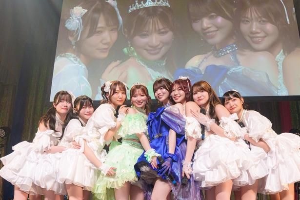 SUPER☆GiRLS・坂林佳奈＆田中想、ファンと仲間へ感謝があふれた卒業セレモニー＜☆HAPPY END STAGE☆＞