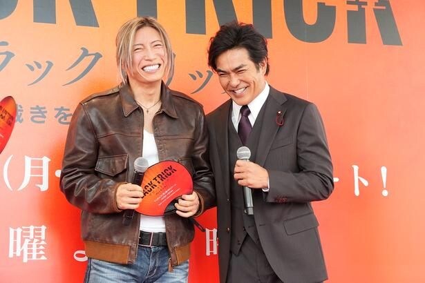 GACKT「お会いするのをずっと楽しみにしてた」北村一輝にバースデーサプライズ＜ブラックトリック＞