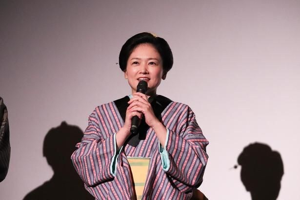 おゆう役の沙倉ゆうの