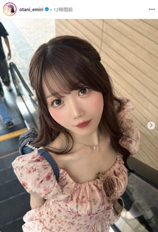 【写真】＝LOVE・大谷映美里、あざとかわいい“上目遣い”ショット