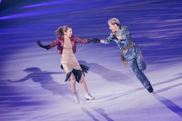 「プリンスアイスワールド2026-2027 THE REVUE ON ICE　横浜公演」に登場した“かなだい”村元哉中＆高橋大輔