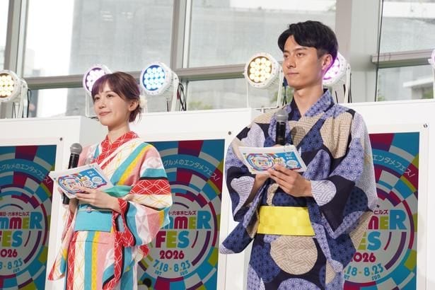 「テレビ朝日・六本木ヒルズ SUMMER FES」取材会より