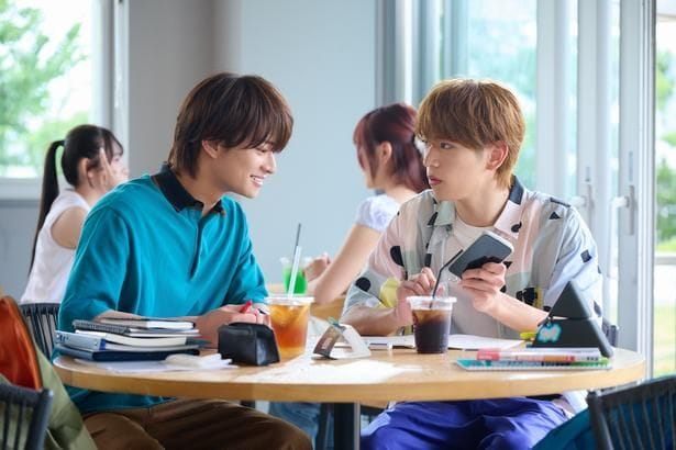 深田竜生“夏輝”、浮所飛貴“蒼汰”から“課外授業”だと外に呼び出される<夏色の雲が恋と嵐をまきおこす>