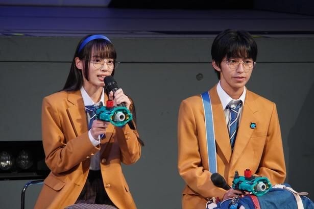 「角醒ハンター オメガホーン」制作発表イベントより