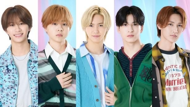 左から)嶋崎斗亜、AmBitious・岡佑吏、岡崎彪太郎、AmBitious・山中一輝、AmBitious・大内リオン