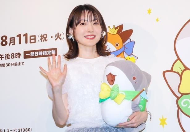 花澤香菜、“子ザメちゃん”たちの世界観を体感「かわい過ぎて溶けます！」