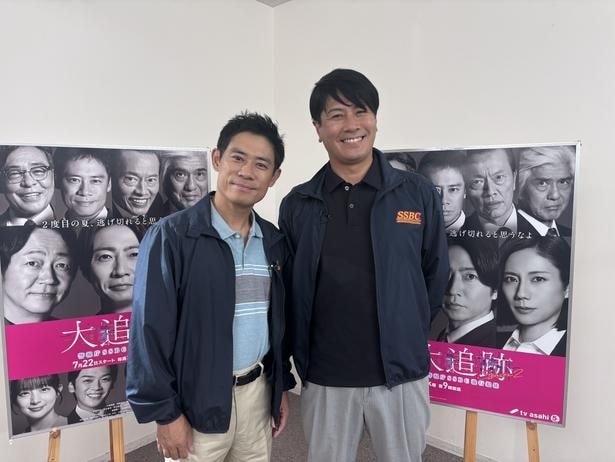 伊藤淳史、元警察官・佐々木成三氏との対談で警察の“リアル”に興味津々 「今回一番のトピックス」と大興奮<大追跡>