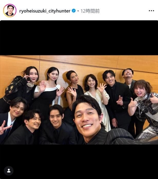 【写真】鈴木亮平、劇場版「TOKYO MER」出演者との集合ショット