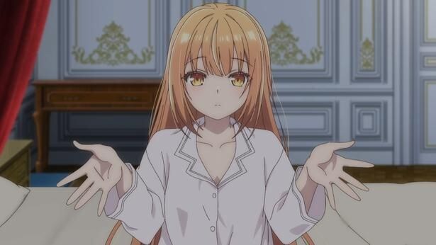 アニメ「才女のお世話」第4話より