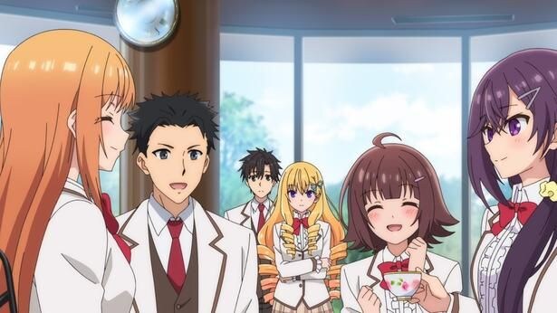 アニメ「才女のお世話」第4話より