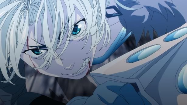 アニメ「追放された転生重騎士はゲーム知識で無双する」第4話・エルマVSマッドヘッド戦