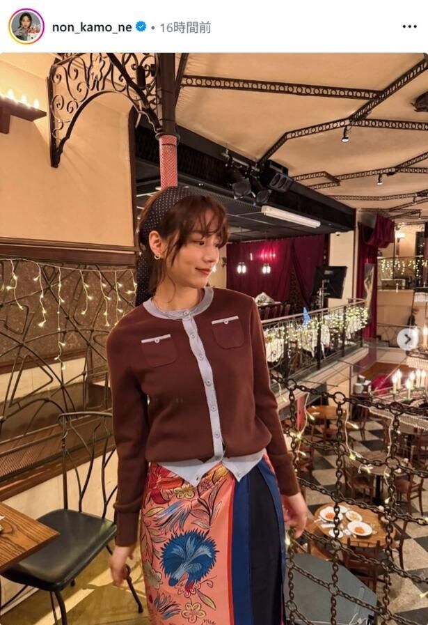 【写真】のん、ドラマ「Tokyo middle 30」第1話のオフショット