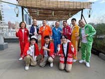 林家たい平＆藤原丈一郎、巨大お好み焼きづくりの火起こしにイチから挑戦「年齢差を感じないほど会話が弾んだ」