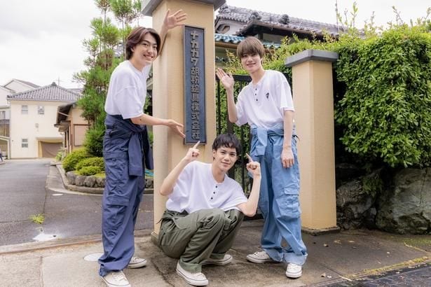 左からAmBitious・井上一太、Boys be・角紳太郎、大西風雅