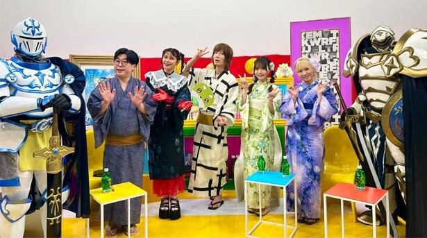 『骸骨騎士様Ⅱ』キャスト陣が浴衣で集結「ギリギリを狙った」前野智昭がアドリブ秘話公開 実写版アークの登場に大興奮