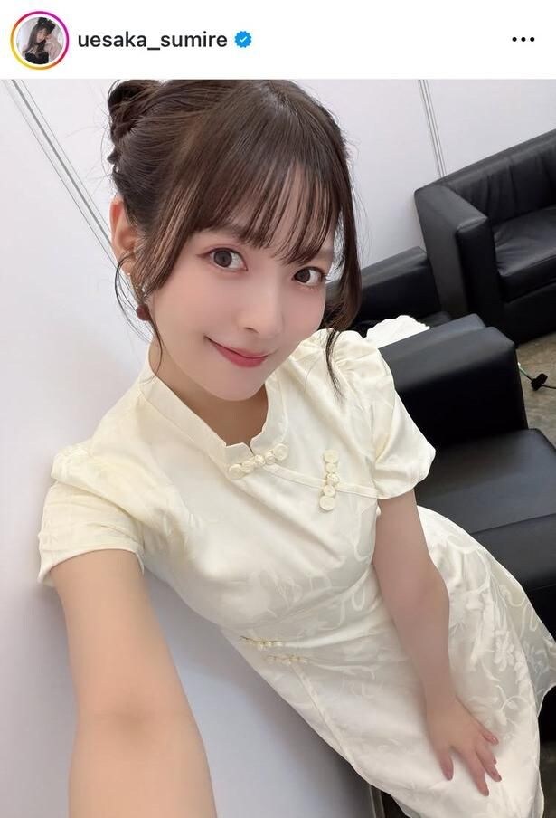 【写真】上坂すみれ、艶やかなチャイナ服×団子ヘア姿