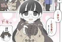 持久走大会、美術部ガールとクラスのモテ男子がヒミツの貸し借り…まさかのお返しに「まだカップルじゃないのか」と反響【漫画】